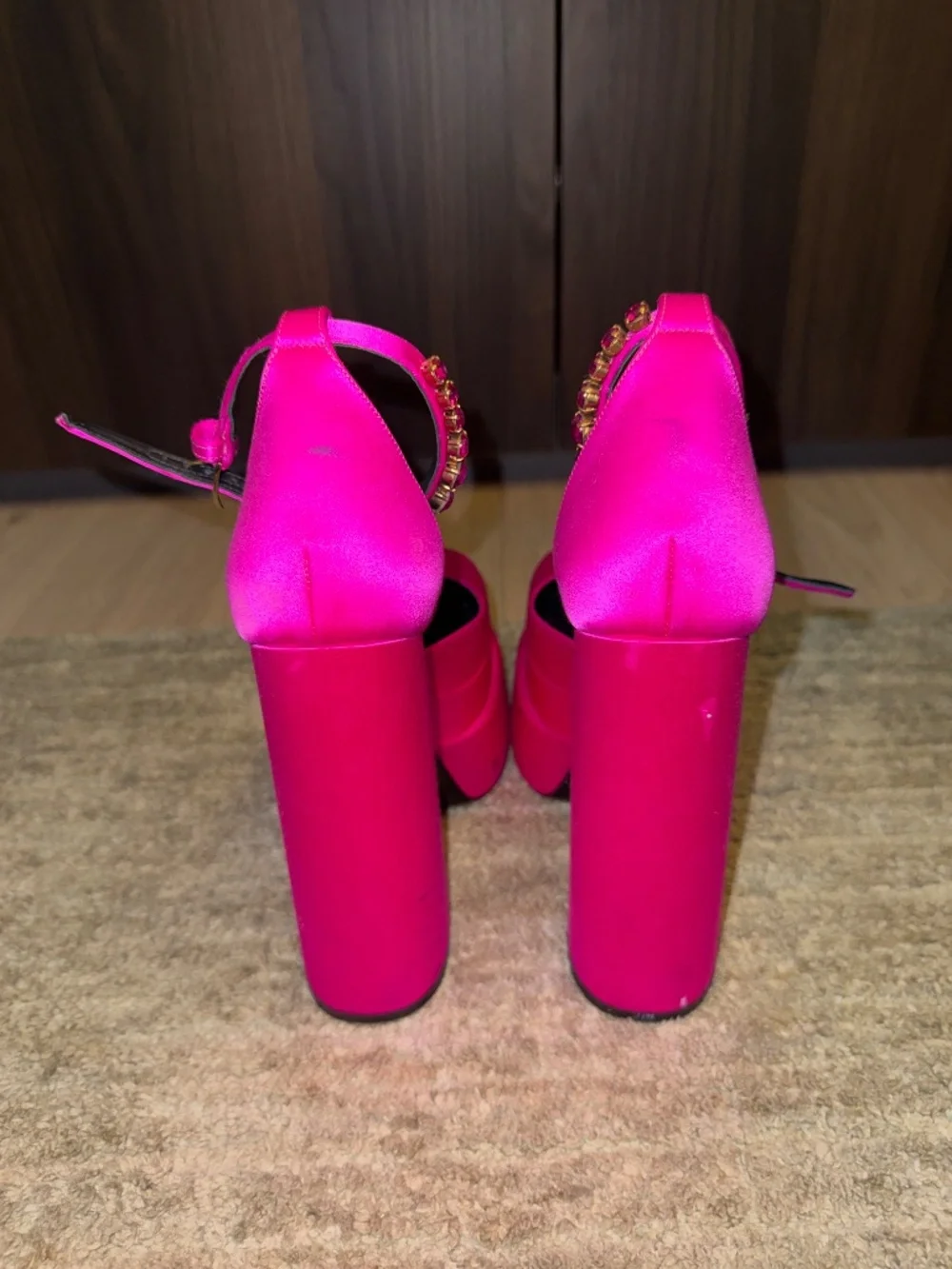 Versace medusa platform